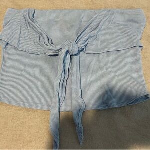 Forever 21 Tie-Front Tube Top